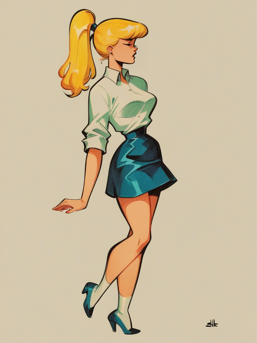 10359-1918574149-score_9, score_8_up, score_7_up, score_6_up, score_5_up,  1girl, blonde hair, ponytail,  _lora_4RCH13XLP_1_ 4rch13, traditional.png